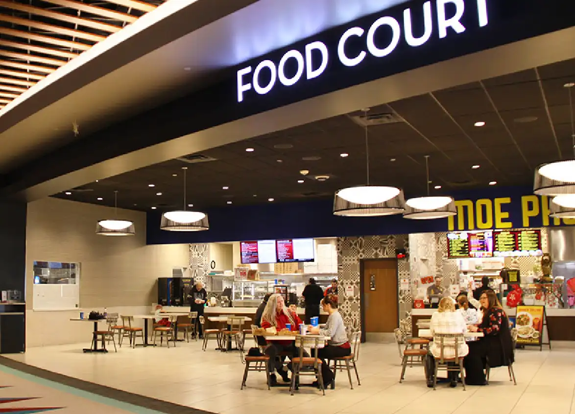 Food court kitchen setup by Real Engineering